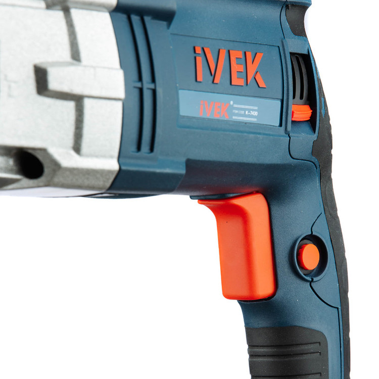 دریل بتنکن ۳حالته چکشی نیم تنه فلزی ایوک مدل K-7430