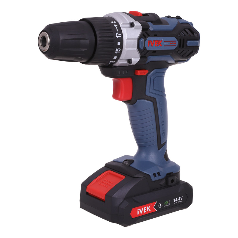 دریل پیچ‌گوشتی شارژی لیتیوم ۱۴.۴ ولت ایوک مدل K-7214v
