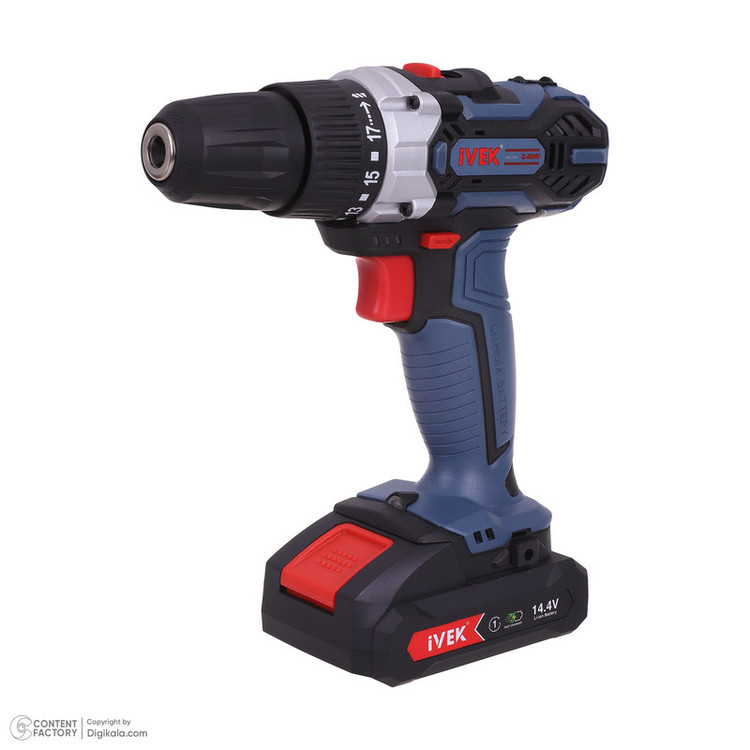 دریل پیچگوشتی شارژی لیتیوم ۱۴.۴ ولت ایوک مدل K-7214v