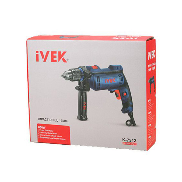 دریل ۱۳ چکشی ۸۵۰ وات ایوک مدل K-7313